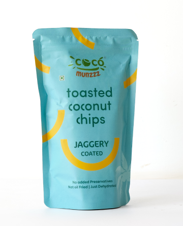 Toasted Coconut Chips - Jaggery Coated
